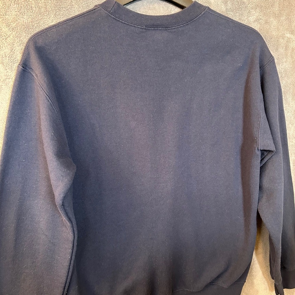 Disneyland Navy Crewneck Sweatshirt Mens S Vintage Look 1955 Mickey Mouse - Picture 6 of 6